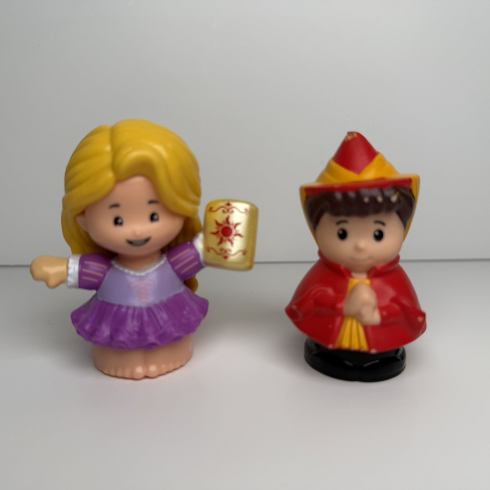 Fisher Price Little People Figure Toy Sleeping Beauty Flora Disney Mattel
